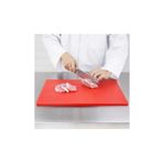 Türkay Polietilen Plastik Kesim Tahtası Et Sebze, Meyve Kesim Levhası 40x30x2 Cm Kırmızı