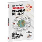Türkçe Fm Öabt Meb-Ags Türkçe Öğretmenliği 100 Soruda Kuramsal Dil Bilim Deneme Çözümlü Yıldızlar Geçidi 4. Kitap - Anıl Alibıyıkoğlu Türkçe Fm Yayınları