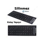 Türkçe Q Klavye Etiketi Notebook Klavye Sticker Laptop Pc Sticker