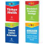 Türkçe Sözlük İngilizce Türkçe Atasözleri Yazım İmla Klavuzu 4Kit
