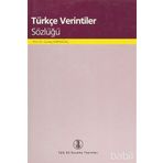 Türkçe Verintiler Sözlüğü - Günay Karaağaç