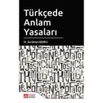 Türkçede Anlam Yasaları - İsa Kerem Bayırlı