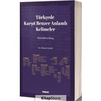 Türkçede Karşıt Benzer Anlamlı Kelimeler Mehmet Gedizli Değişim Yayınları