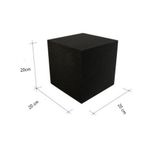 Türkeli Bass Küpü Türkeli Akustik Köşe Süngeri 20 x 20 x 20 CM Bantsız