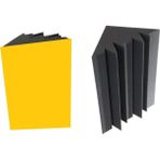 Türkeli Bass Trap Akustik Sünger Bantlı 13 x 13 x 70 cm Yüksek Performanslı Ses Yalıtımı