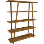 Türker Design Toft Ayaklı Kitaplık 145X115 - Meşe
