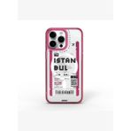Turkey B Serisi Magsafe uyumlu Bilet Desenli iPhone 15 Pro Max Kılıf