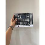 Turkish Airlines Özel Tasarım Motosiklet Pleksi Plakalık