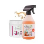 Turkishcare Çok Amaçlı Leke Çıkarıcı Sprey 500ml + Organik Bio Çamaşır ve Bulaşık Leke Çıkarıcı Toz 500 gr