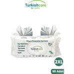 Turkishcare Yüzey Temizlik Havlusu 50'li Beyaz Sabun Kokulu Kullan-At Hijyenik Pratik Ürün