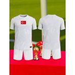 Türkiye Beyaz Milli Takım Çocuk Forması 2026 Fıfa Dünya Kupası Avrupa - 12 - 13 Yaş