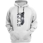 Türkiye Bozkurt Göktürkçe Türk Yazısı ve Kurt Baskılı Regular Fit %100 Pamuk Sweatshirt - Beyaz