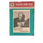 Türkiye Görmezler Ve Sakatların Sesi Dergisi Yıl: 2 Sayı: 13-14 - Şubat-Mart (İkinci El)
