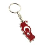 Türkiye Harita Metal Anahtarlık