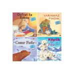 TÜRKİYE İŞ BANKASI KÜLTÜR YAYINLARI Ilk Okuma Kitaplarım / Gofret Ile Babası / Yaramaz Fındık / Cesur Fırfır / Köpük Ile Pıtır
