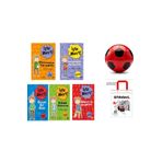 TÜRKİYE İŞ BANKASI KÜLTÜR YAYINLARI işte mert serisi 5 kitap set ( 11 12 - 13 - 14 - 15 ) futbol topu ve bez çanta hediyeli
