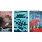 Türkiye İş Bankası Kültür Yayınları Jack London Deniz Kurdu +2 Adet Kitap Set - Hayır