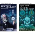 Türkiye İş Bankası Kültür Yayınları Jules Verne Ay'a Yolculuk +1 Adet Kitap Set - Hayır