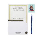 Türkiye İş Bankası Kültür Yayınları Suç Ve Ceza Romanı - Dostoyevski - 9789754589023 - (Kalem Ve Not Defterli)