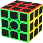 Türkiye Karbon Fiber 3X3X3 Profesyonel Hız Küpü, 6+ Yaş, Zeka Geliştirici Eğitici Oyuncak, Rubik Sabır Küpü - standart