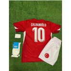 Türkiye Milli Takımı Euro 2024 Hakan Çalhanoğlu Çocuk Forması 4'lü Set (Kırmızı) - 5 - 6 Yaş