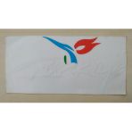 Turkiye Sticker 26x10cm Beyaz Turkiye Yazısı - Turkiye Etiketi - Turkiye Çıkartması