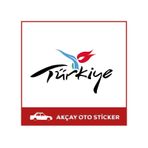 Türkiye Sticker Türkiye Yazı Sticker Araba Sticker Oto Sticker