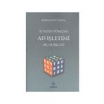TÜRKİYE TÜRKÇESİ AD İŞLETİMİ ( BİÇİM BILGISI ) - KERIME ÜSTÜNOVA