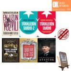 Türklerin Tarihi 1-2 - Türklerin Altın Çağı - İmparatorluğun En Uzun Yüzyılı - Gazi Mustafa Kemal Atatürk - Yakın Tarihin Gerçekleri / 6 Kitap Set - Ilber Ortaylı