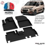 Türkmen Citroen Berlingo 3 4d Havuzlu Paspas 2019- ve Üzeri - Siyah