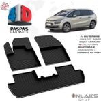 Türkmen Citroen C4 Spacetourer 4d Havuzlu Paspas 2018 ve Üzeri - Siyah