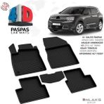 Türkmen Citroen C5 Aircross Düz Vites 4d Havuzlu Paspas 2017 ve Üzeri - Siyah