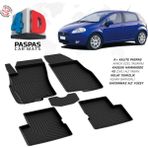 Türkmen Fiat Grande Punto 4d Havuzlu Paspas 2006 ve Üzeri - Siyah