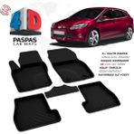 Türkmen Ford Focus 3 Hb 4d Havuzlu Paspas 2011-2014 Arası - Siyah