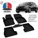 Türkmen Ford Focus 3 Sd 4d Havuzlu Paspas 2011-2014 Arası - Siyah