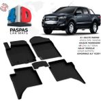 Türkmen Ford Ranger 4d Havuzlu Paspas 2015-2022 Arası - Siyah