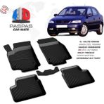 Türkmen Opel Astra G 4d Havuzlu Paspas 1998 ve Üzeri - Siyah