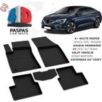 Türkmen Renault Megane 4 Sedan 4d Havuzlu Paspas 2016 ve Üzeri - Siyah