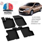 Türkmen Renault Symbol 3 4d Havuzlu Paspas - Siyah
