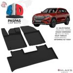 Türkmen T10X 4d Havuzlu Paspas - Siyah