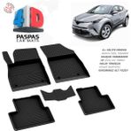 Türkmen Toyota C-Hr - 4d Havuzlu Paspas 2016 ve Üzeri - Siyah