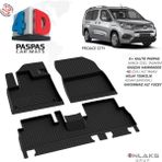 Türkmen Toyota Proace City - 4d Havuzlu Paspas 2019 ve Üzeri - Siyah