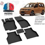Türkmen Vw Caddy 5 4d Havuzlu Paspas 2020 ve Üzeri - Siyah