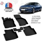 Türkmen Vw Passat B8 4d Havuzlu Paspas 2015 ve Üzeri - Siyah