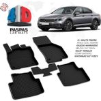 Türkmen Vw Passat B8.5 4d Havuzlu Paspas 2019 ve Üzeri - Siyah