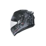 TÜRKMOPET KC Kapalı Full Face Vizörlü Frankenstein's Monster Kask XL Beden