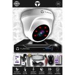 TURKNO 1 Kameralı Domia 1 İç Kamera Set 2 TB HDD Full HD Gece Görüşlü Güvenlik Kamerası Sistemi