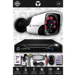 TURKNO 1 Kameralı Pania 1 Dış Kamera Set 2 TB HDD Full HD Gece Görüşlü Güvenlik Kamerası Sistemi