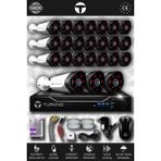TURKNO 24 Kameralı Galia 24 Dış Kamera Set HDD'siz Full HD Gece Görüşlü Güvenlik Kamerası Sistemi