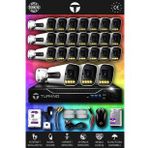 TURKNO 24 Kameralı Navie 24 Dış Kamera Set 100 GB HDD Full HD Renkli Gece Görüşlü Güvenlik Kamerası Sistemi